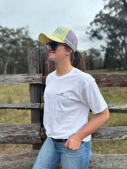 Minimalistic SS chest-back logo